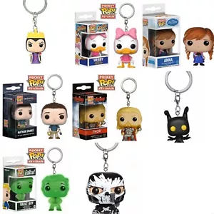 FUNKO POP POCKET KEYCHAIN FIGURE OR FIGURE 1.5" TALL 3+ - Picture 1 of 25