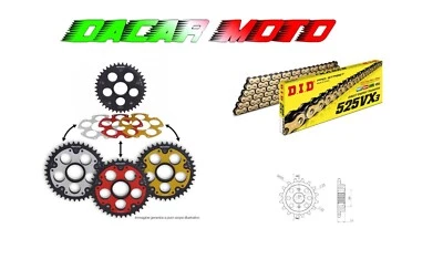 Kit Piñón Cadena Ducati Streetfighter S 848 2015 Transmisión Supersprox Foto 1 de 4