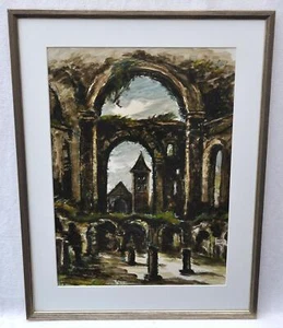 Fritz Döring (1904-1987) - Stiftsruine Bad Hersfeld - Imagen 1 de 5