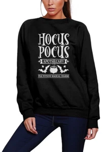 Sudadera Hocus Pocus Boticario Mujer Halloween Hechizos Mágicos Fiesta de Brujería - Imagen 1 de 4