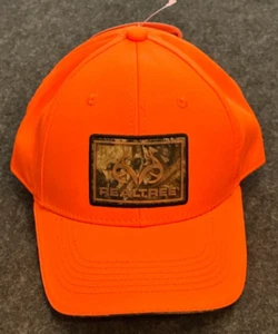 NWT Realtree Snapback  Hunting Neon Orange Baseball Cap A6 - Picture 1 of 7