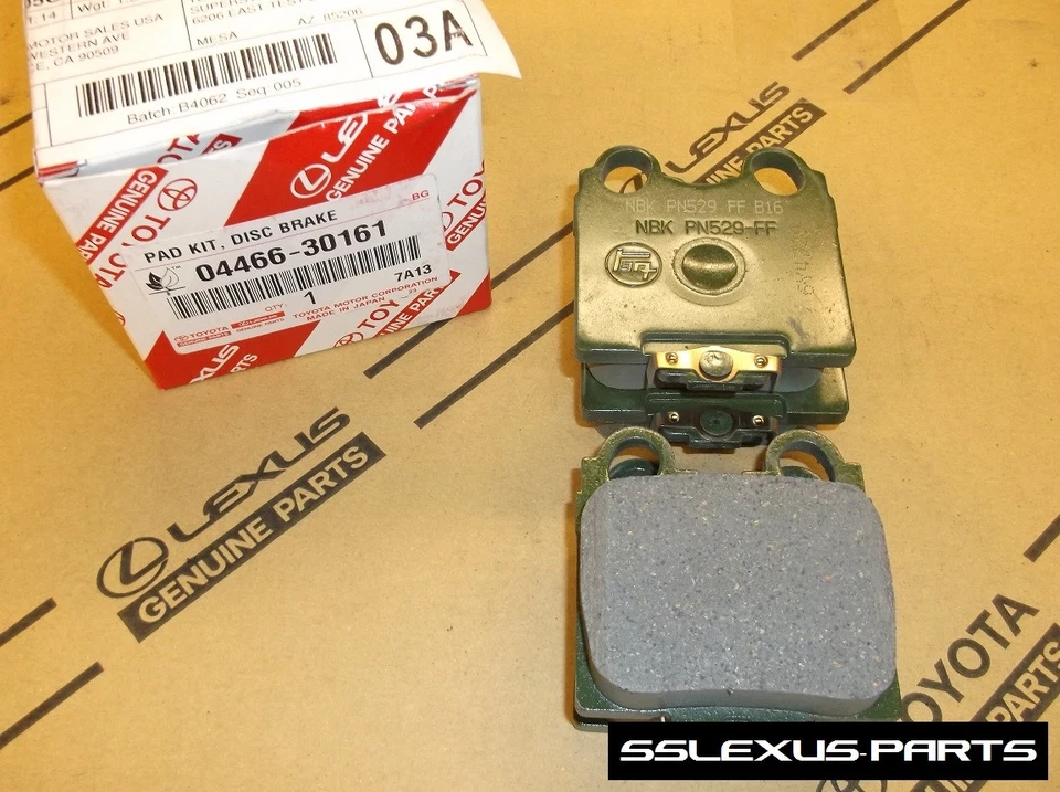 Lexus GS300 GS400 (1998-2002) OEM Genuine REAR BRAKE PADS / PAD SET 04466-30161 - Image 1 of 1