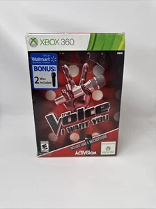 NEU Xbox 360 The Voice: I Want You Videospiel Bundle Logitech Mikrofon Mic - Bild 1 von 6