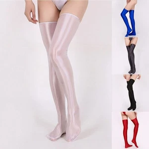 Trendy Thin High Elastic Stockings Above The Knee in Fashionable Colors - Picture 1 of 17
