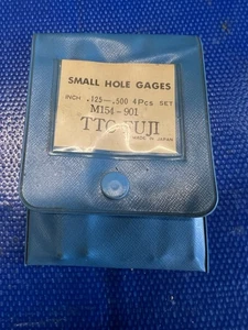 USED Fuji Tool Small Hole Gages 0.125" - 0.500" - case included - Picture 1 of 7