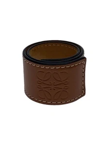 LOEWE Slap Bracelet Small Leather Brown Women's 0010277788 LOEWE - Picture 1 of 3