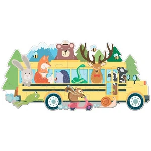 Autobus De Los Animales. Puzle de viaje. Con puzzle Edic. ilustrado (Español) - Imagen 1 de 1