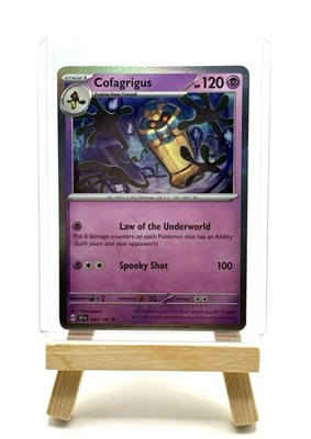Pokemon - Cofagrigus - 083/191 Rare SV08: Surging Sparks LP-NM - Image 1 of 4