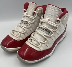 Air Jordan 11 Retro High Cherry 378038-116 Size 7Y Cherries Jumpman 23 - Picture 1 of 13