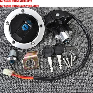 Ignition Switch Fuel Gas Cap Seat Lock Keys For Suzuki GSXR1000 2003-2004 - Bild 1 von 11