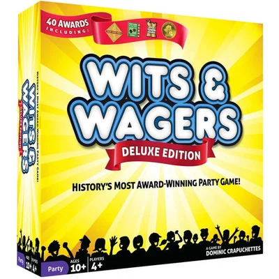Wits & Wagers Deluxe Edition Board Game for Ages 10+, 4 or More Players NEW - Image 1 of 4
