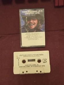 Hank Williams Jr - Hank Williams Jr's Greatest Hits Cassette Tape (1970) - Imagen 1 de 10