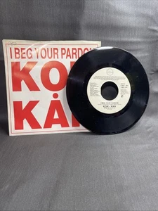 Kon Kan - I Beg Your Pardon - 45 RPM 7” Vinyl Record 1988 - Bild 1 von 3