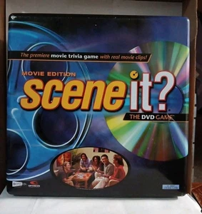 Scene It? The DVD Game Movie Deluxe Edition Movie Trivia & Clips Tin box 2005 - Picture 1 of 3