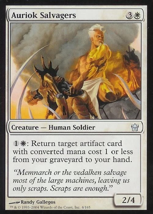 MTG English Auriok Salvagers NM Foil Fifth Dawn - Image 1 of 1