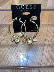 GUESS Hoop Earrings - Picture 1 of 2