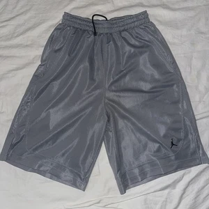 Vintage Nike Air Jordan Men's Sz Large Gray Shorts - Picture 1 of 8
