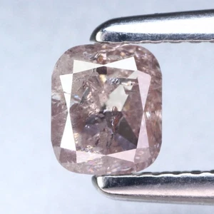 0.75 Ct Rare! 100% Natural No Treated I-1 Romantic Octagan Fancy Pink Diamond - Picture 1 of 4