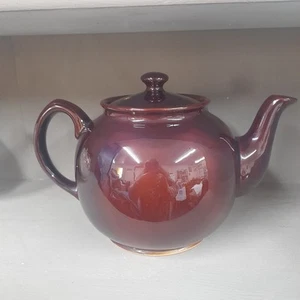 Vintage Sadler 1930s ‘Brown Betty’ Treacle Glazed 2 Pint Teapot - Picture 1 of 6