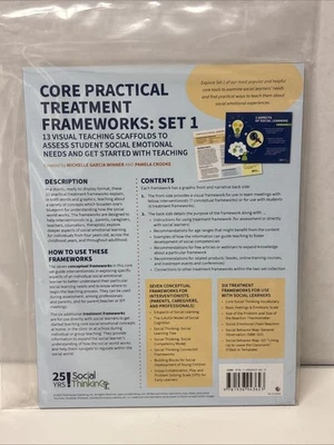 Core Practical Treatment Frameworks: Set 1 Social Thinking Frameworks Collection - Image 1 of 2