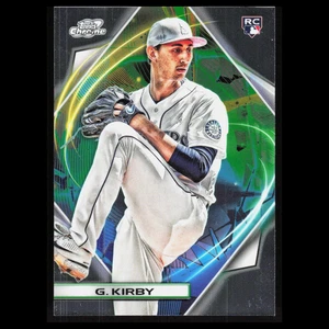 Carta Baseball George Kirby Rookie #161 2022 Topps Chrome Cosmic Seattle Mariners - Foto 1 di 3