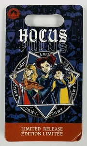 Disney Hocus Pocus Amuck Sanderson Sisters Limited Release Spinner LR Disney Pin - Imagen 1 de 1