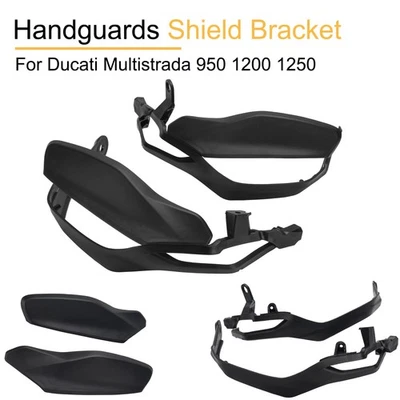 Hand Guards For Ducati Multistrada 950 1200 1260 Handguard Upper Hand Shield - Image 1 of 4
