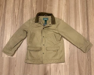 Vintage LL BEAN Kinder Feld Scheune Hausarbeit Jacke Jungen UNISEX Camping Fischer M 10-12 - Bild 1 von 16
