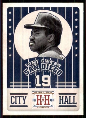 2013 Panini Hometown Heroes City Hall #CH12 Tony Gwynn Padres - Image 1 of 2
