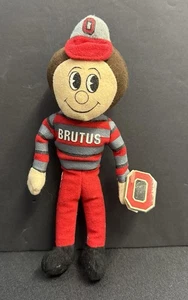 Vintage McDonalds Ohio State Brutus Buckeye Buddy Sitzsack Plüsch Maskottchen - Bild 1 von 11