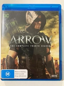 Arrow Complete Season 4 - BLU RAY Region B - Stephen Amell - Good Condition - Picture 1 of 2