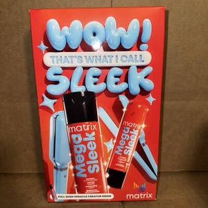 Matrix SLEEK Shampoo+ Conditioner+Heat Spray Set 10.1oz HOLIDAY SET!! FREE SHIP - Picture 1 of 4