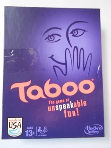 Hasbro Taboo Party Game Cards 4 Players Ages 13+  Family Cards Fun - Picture 1 of 7
