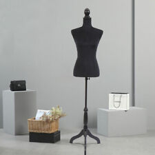 Female Clothing Display Mannequin Torso Dress Form W/Tripod Stand Adjustable