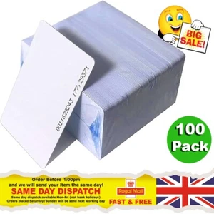 100 Pezzi Schede RFID 125Khz - EM4100 TK4100 Contactless Prossimità Smart - Foto 1 di 7