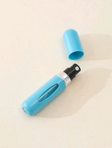 Flacon Bleu Rechargeable Parfum Vapo Tube Bouteille Vide Spray Voyage 5ML Fr - Imagen 1 de 5