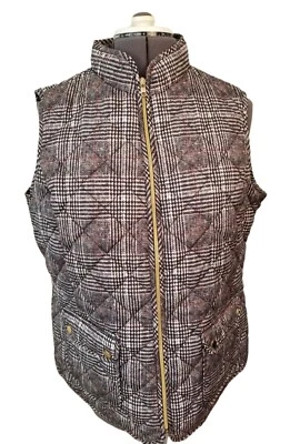 Chaleco acolchado para mujer St. John's Bay multicolor talla XL Pit to Pit 23 pulgadas de largo26 Foto 1 de 4