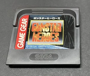 Gunstar Heroes - Sega Game Gear - Japan Import - Used - Region Free - Picture 1 of 17