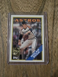 1999 Topps NOLAN RYAN #21 of 27 1988 Topps Reprint #250 ASTROS HOF NRMT - Picture 1 of 2