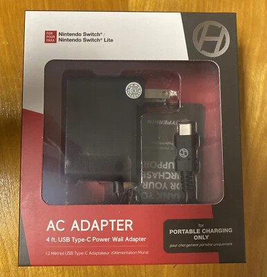 Hyperkin AC Adapter for Nintendo Switch / Switch Lite New - Image 1 of 4