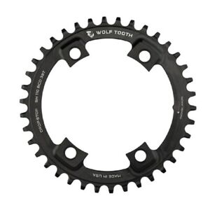 New Wolf Tooth Components Road/CX/Gravel Chainring - 38T - 4 x 110mm BCD - Black