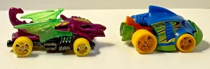 2009 Hot Wheels Dragon Blaster Jungle Rally Exclusive and Piranha Terror - Picture 1 of 6