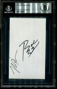 TENNIS LEGENDS MIKE & BOB BRYAN signed autographed INDEX CARD BECKETT (BAS) - Picture 1 of 2