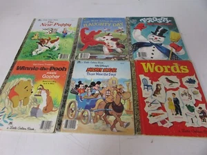 6 kleine goldene Bücher - Bild 1 von 9