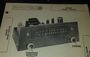 Knight Model 94SX728 Photofact Folder - Bild 1 von 1