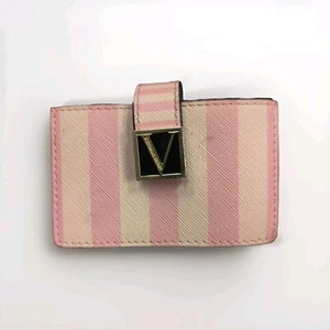 Y2K vintage retro Victoria’s Secret Pink Expandable Accordion Card Wallet - Picture 1 of 3