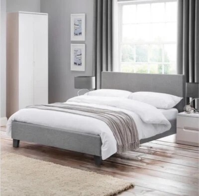 Rialto Fabric Bed Frame - single 3ft bed  - Image 1 of 4
