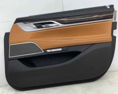 BMW 750I G12 2016-2022 panel de moldura de puerta interior delantera derecha 51417448516 Foto 1 de 4