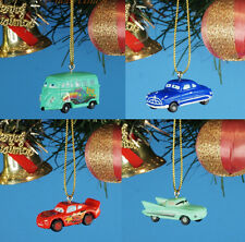 Disney Cars Hudson Lightning McQueen Decoration Xmas Tree Ornament Decor 4pcs