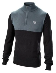 Wilson Staff Mens Performance Turtleneck Sweater 1/2 Zip Pullover Shirt Top Golf - Picture 1 of 2
